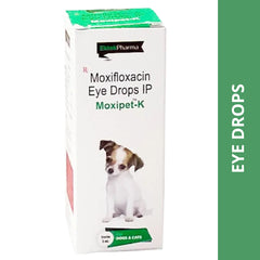 Ek Tek Moxipet K (Moxifloxacin) Eye Drops for Dogs and Cats