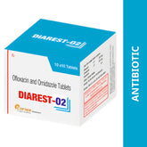Corise Diarest O2 (Ofloxacin Ornidazole)Tablet for Dogs (pack of 10 tablets)
