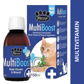 Mervue Multiboost Multivitamin & Mineral Supplements for Cats (150ml)