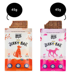 Homiee & Ginger Air Dried Grain Free Chicken and Mutton Jerky Bar Dog Treats Combo