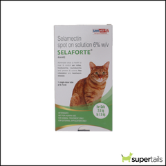 Savavet Selaforte (Selamectin) Tick and Flea Control Spot On for Cats