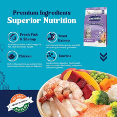 Carniwel Fresh Fish and Shrimp For Adult Cat Dry Food
