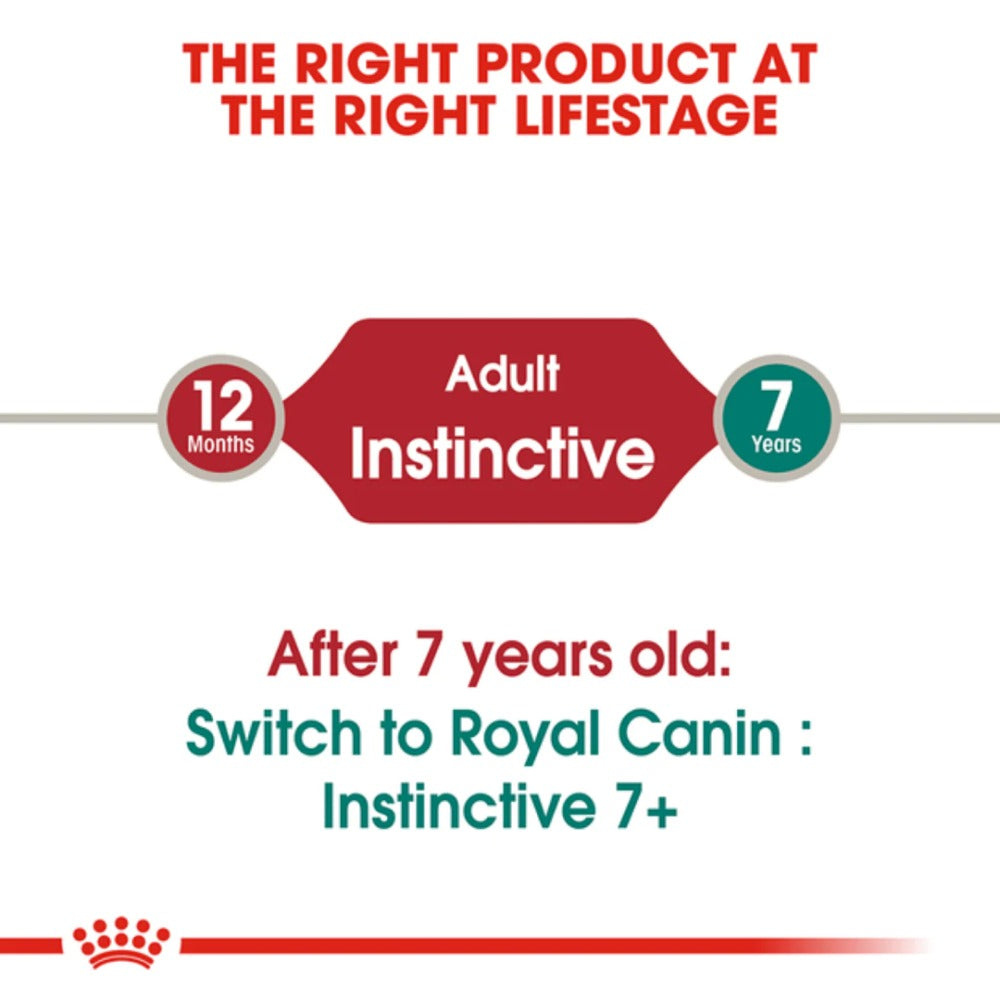 Royal Canin Fit 32 Dry Food and Instinctive Adult Gravy Cat Wet Food Combo