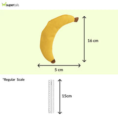 Talking Dog Club Bananas with 100% Catnip Toy for Cats (Yellow)