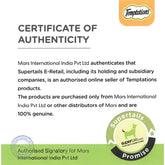 Temptations Savoury Salmon, Tasty Chicken and Tempting Tuna Flavour Cat Treats Combo