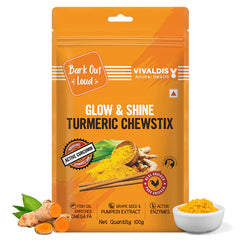 Bark Out Loud Glow and Shine Turmeric Chew Stix for Dogs and Cats