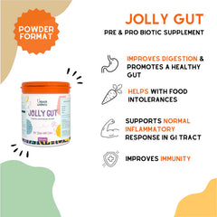 Unleash Wellness Jolly Gut Pre and Pro Biotic Supplement for Dogs and Cats