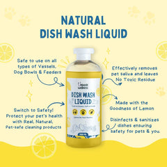 Unleash Wellness Pet Safe Dishwashing Liquid for Dogs and Cats