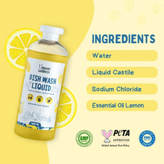 Unleash Wellness Pet Safe Dishwashing Liquid for Dogs and Cats