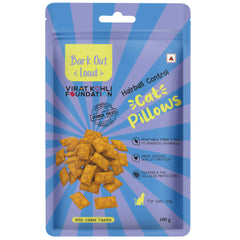 Bark Out Loud by Vivaldis Hairball Control and Sensitive Gut Pillow Cat Treats Combo