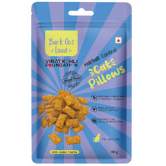Bark Out Loud by Vivaldis Hairball Control and Sensitive Gut Pillow Cat Treats Combo