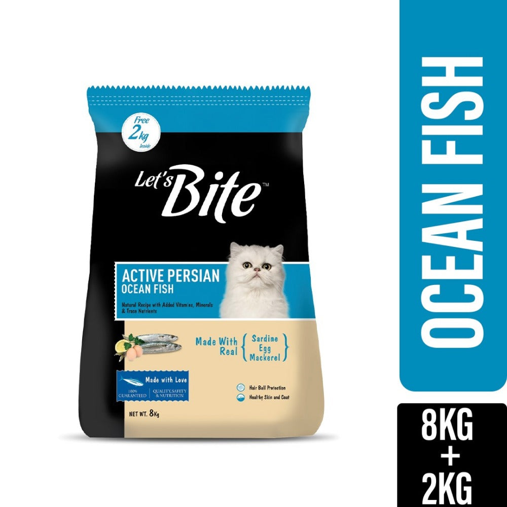 Let's Bite Active Persian Ocean Fish Cat Dry Food