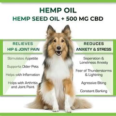 Cure By Design 500mg CBD Relief Oil for Dogs and Cats