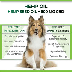Cure By Design 500mg CBD Relief Oil for Dogs and Cats