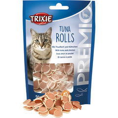 Trixie Premio Tuna Rolls & Kittos Purr Fect Chicken Liver Bites Cat Treats
