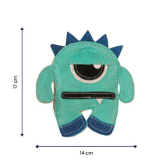 TopDog Premium One Eyed Monster Toy for Dogs and Cats (Blue)