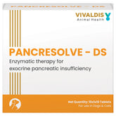 Vivaldis Pancresolve DS Tablets for Dogs and Cats (10 Tablets)