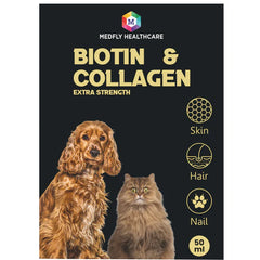 Medfly Healthcare Medfly Biotin & Collagen for Dogs and Cats (50ml)