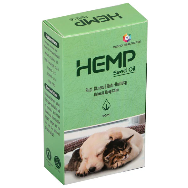 Medfly Healthcare Hemp Seed Oil for Dogs and Cats