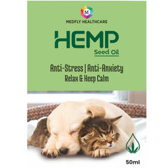 Medfly Healthcare Hemp Seed Oil for Dogs and Cats