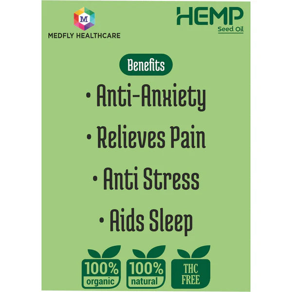 Medfly Healthcare Hemp Seed Oil for Dogs and Cats