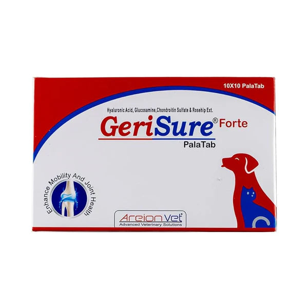 Areion Vet Gerisure Forte Tablets for Dogs and Cats (10 tablets)