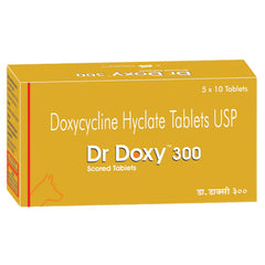 Ttk Dr Doxy 300mg (Doxycycline Hyclate) Tablet for Dogs and Cats