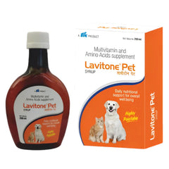 Ttk Lavitone Pet Syrup Multivitamin and Amino Acid Supplement for Dogs and Cats (200ml)