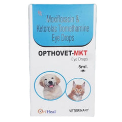 Oriheal Opthovet MKT (Moxifloxacin & Ketorolac Tromethamine) Eye Drops for Dogs & Cats