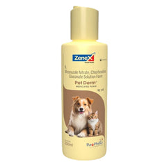 Zenex Pet Derm Shampoo (Medicated Foam) For Dogs and Cats