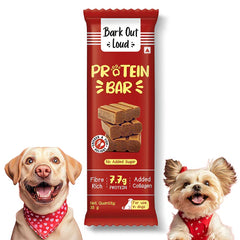 Bark Out Loud Collagen Protein Bar Chicken & Fish Treat for Dogs (Christmas Edition)