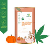 Healing Leaf Hemp Pumpkin Dog Treats