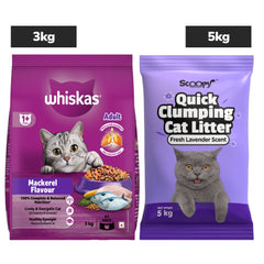 Whiskas Mackerel Flavour Adult Cat Dry Food