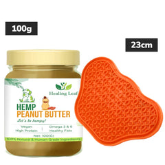 Healing Leaf Hemp Peanut Butter and Skatrs Licky Mat Combo for Dogs and Cat