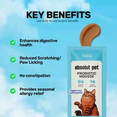 Absolut Pet Probiotics Gut Health Creamy Supplements for Cats