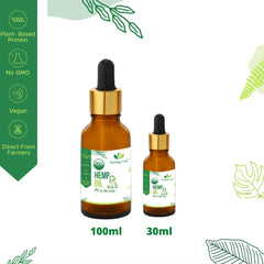 Healing Leaf Hemp Oil and Bark Out Loud Calming & Anti Anxiety Supplements for Dogs and Cats Combo
