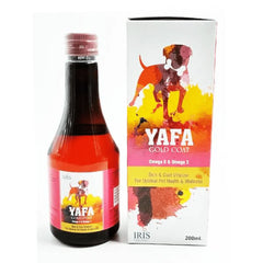 Iris Yafa Gold Coat Omega 3 + 6 Syrup for Dogs and Cats (200ml)