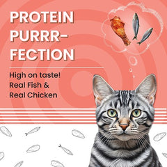 Bark Out Loud Essentials Real Fish Adult Cat Dry Food