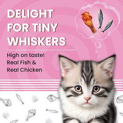 Bark Out Loud Essentials Real Fish Kitten Dry Food