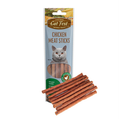 Catfest Chicken Meat Sticks Cat Treats