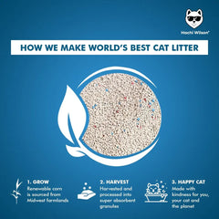 Hachi Wilson Scented Natural Bentonite White Sand Cat Litter