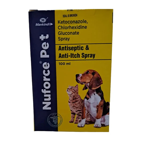 Mankind Nuforce Pet Spray for Dogs and Cats