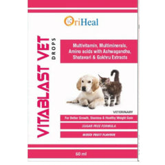 Oriheal Vitablast Vet Drops 60ml