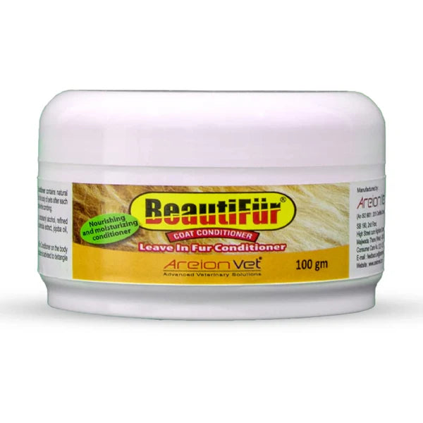 Areion Vet beautifur Coat Conditioner 100gm for Dogs and Cats