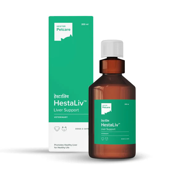Hester Hestaliv Syrup (Liver Tonic) 200ml for Dogs and Cats