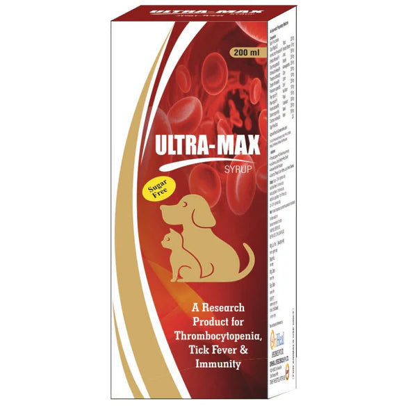 Oriheal Ultramax Syrup Immunity Booster for Dogs and Cats 200ml