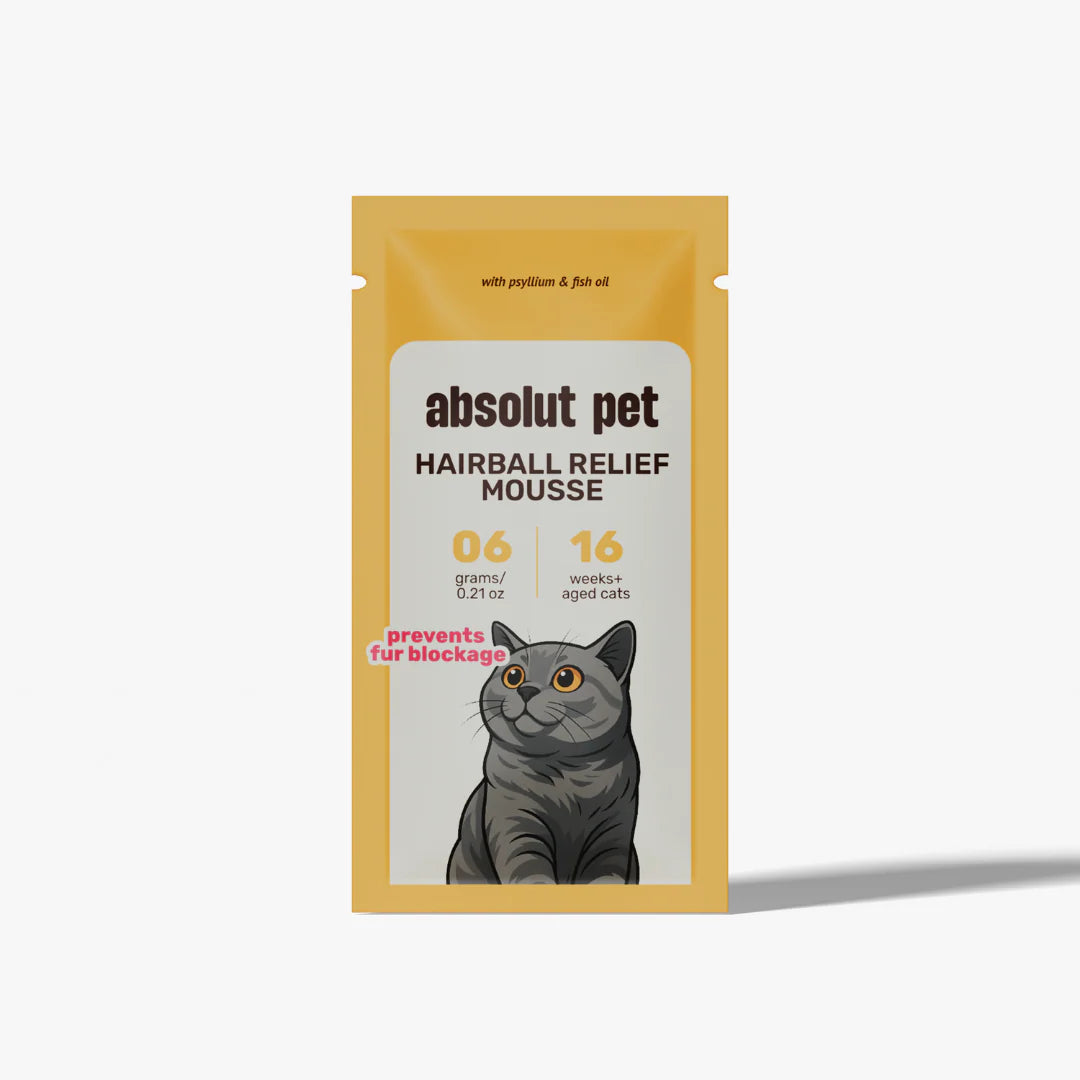 Absolut Pet Hair Ball Relief Creamy Supplement for Cat