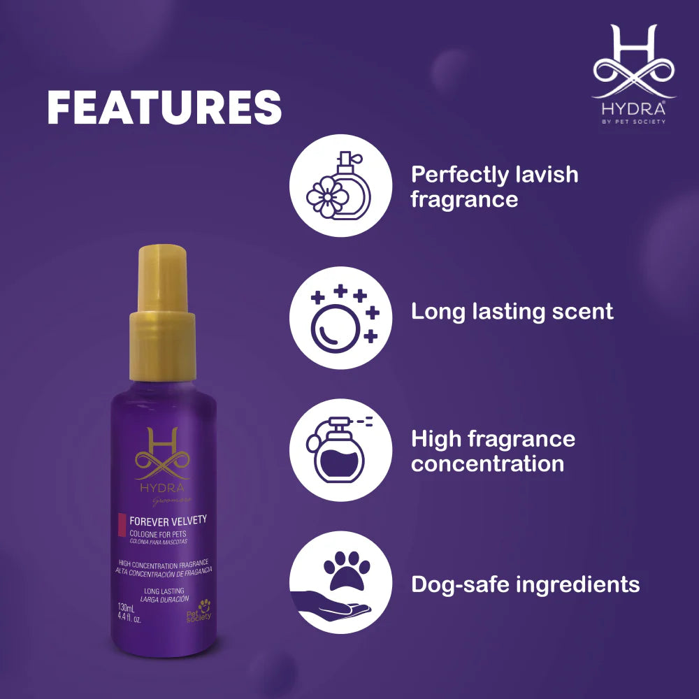 Hydra Groomers Forever Velvety Cologne for Dogs and Cats
