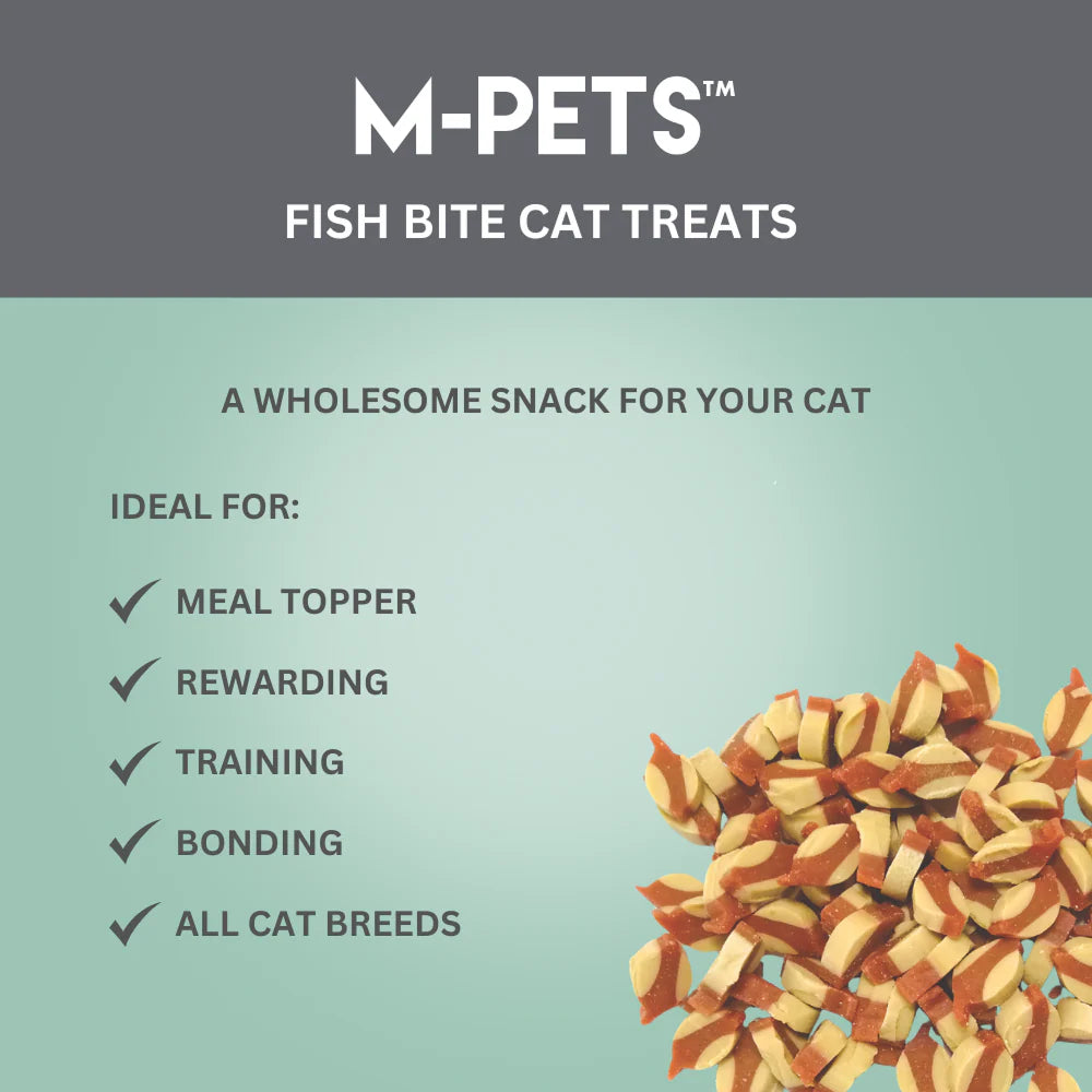 M PETS Fish Bite Treats for Cats