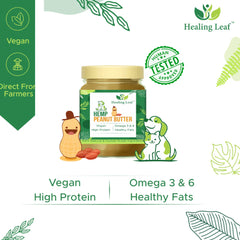 Healing Leaf Hemp Peanut Butter for Dogs and Cats